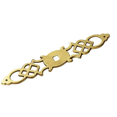 Hd Queen Anne s Lace 5.5 in. Knob- Backplate Lancaster Hand Polished BWP326 LP